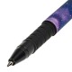 Ручка шариковая BRAUBERG SOFT TOUCH GRIP 'SPACE', СИНЯЯ, мягкое покрытие, узел 0,7 мм, 143714