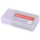 Ластик BRAUBERG 'PASTEL MATTE', 50х24х10 мм, прямоугольный, картонный держатель, экологичный ПВХ, ассорти, 272729