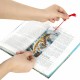 Закладка для книг с линейкой 3D-ОБЪЕМНАЯ BRAUBERG, 'Бенгальский тигр', с декоративным шнурком, 125755