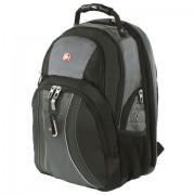 Рюкзак WENGER, универсальный, черно-серый, функция ScanSmart, 36 л, 34х23х47 см, 12704215