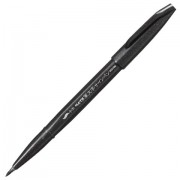 Ручка-кисть PENTEL (Япония) 'Brush Sign Pen Extra Fine', черная, блистер, XSES15EFA