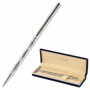 Ручка подарочная шариковая GALANT 'ASTRON SILVER', корпус серебристый, детали хром, узел 0,7 мм, синяя, 143527