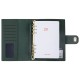 Ежедневник-органайзер недатированный B5 167х240 мм BRAUBERG 'Nova', под кожу, 160 л., зеленый, 116202