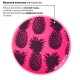 Рюкзак BRAUBERG СИТИ-ФОРМАТ универсальный, 'Ananas', розовый, 41х32х14 см, 228851