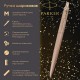 Ручка шариковая PARKER 'Jotter XL Monochrome Pink Gold PGT', корпус 'розовое золото', сталь, синяя, 2122755