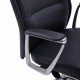 Кресло BRABIX PREMIUM 'Adept EX-752', синхромеханизм, алюминий, экокожа, черное, 532930