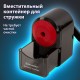 Точилка механическая BRAUBERG 'ULTRA', для чернографитных и цветных карандашей, крепление к столу, корпус черный с красным, 228626