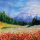 Краски акварельные ГАММА 'Классическая', 32 цвета, медовая, пластиковая коробка, европодвес, 1009199