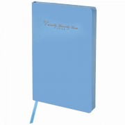 Ежедневник датированный 2022 А5 (138х213мм) BRAUBERG Pastel синий, 112854