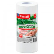 Салфетки универсальные в рулоне 70 шт., 25х35 см, вискоза, 40 г/м2, PACLAN 'Practi Comfort', 410341