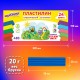 Пластилин классический ЮНЛАНДИЯ 'ВЕСЁЛЫЙ ШМЕЛЬ', 24 цвета, 480 грамм, стек, ВЫСШЕЕ КАЧЕСТВО, 106433
