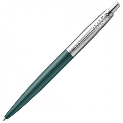 Ручка шариковая PARKER 'Jotter XL', УТОЛЩЕННЫЙ корпус, зеленый матовый лак, детали из нержавеющей стали, синяя, 2068511