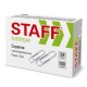 Скрепки STAFF 'EVERYDAY', 28 мм, никелированные, 100 шт., в картонной коробке, 226758