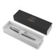 Ручка шариковая PARKER 'Jotter Core Stainless Steel CT', корпус серебристый, детали хром, синяя, 1953170