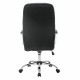 Кресло офисное BRABIX 'Stark EX-547', экокожа, хром, черное, 531948
