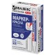 Маркер-краска лаковый (paint marker) 6 мм, БЕЛЫЙ, НИТРО-ОСНОВА, BRAUBERG PROFESSIONAL PLUS EXTRA, 151450