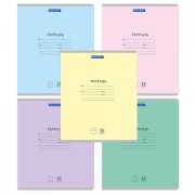 Тетради ДЭК 18 л. КОМПЛЕКТ 200 шт. BRAUBERG 'КЛАССИКА NEW', линия, обложка картон, АССОРТИ, 107037