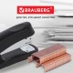 Скобы для степлера медное покрытие №10, 1000 штук, BRAUBERG 'EXTRA', до 20 листов, 229302