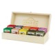 Чай AHMAD (Ахмад) 'Contemporary', набор в деревянной шкатулке, ассорти 10 вкусов по 10 пакетиков по 2 г, Z583-1