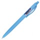 Ручка шариковая масляная автоматическая BRAUBERG 'FRUITY Pastel', синяя, ВЫГОДНАЯ УПАКОВКА, КОМПЛЕКТ 12 шт., 0,35 мм, 880201
