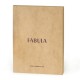 Обложка для паспорта FABULA 'Estet', натуральная кожа, тиснение 'Passport', черная, O.3.MN