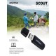 Флеш-диск 64GB SMARTBUY Scout USB 2.0, черный, SB064GB2SCK