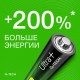 Батарейки КОМПЛЕКТ 2 шт., GP Ultra Plus G-Tech, AA (LR6), алкалиновые, пальчиковые, 15AUPA21-2CRSB2