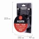 Кабель HDMI AM-AM, 1,5 м, SONNEN Premium, медь, экранированный, для передачи аудио-видео, 513130