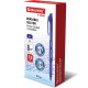Ручка стираемая гелевая с грипом BRAUBERG 'X-ERASE', СИНЯЯ, корпус синий, узел 0,7 мм, линия письма 0,35 мм, 143333