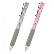 Ручка шариковая автоматическая С УЛЬТРАМЯГКИМ ГРИПОМ BRAUBERG 'MAXI SOFT', СИНЯЯ, пишущий узел 0,5 мм, линия письма 0,35 мм, 144466