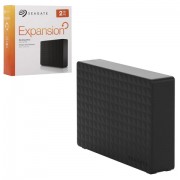 Внешний жесткий диск SEAGATE Expansion 2TB, 3.5', USB 3.0, черный, STEB2000200