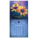 Календарь настенный перекидной 2027г, BRAUBERG, 12 листов, 28,5х28,5 см, 'Floral', 118425