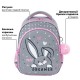 Рюкзак BRAUBERG OPTIMA, 2 отделения, с брелоком, 'Curious bunny', 36х27х18 см, 272098