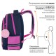 Рюкзак BRAUBERG OPTIMA, 2 отделения, с брелоком, 'Tiny beauty', 36х27х18 см, 273155