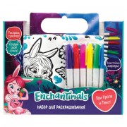 Набор для творчества Enchantimals 'Бри и Твист', сумка для раскрашивания, маркеры, ORIGAMI, 03444, 4018