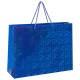 Пакет подарочный 45x13x33 см (XL), НАБОР 3 шт., 3 дизайна, голография, ЗОЛОТАЯ СКАЗКА, 609736