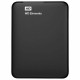 Диск жесткий внешний HDD WESTERN DIGITAL Elements Portable 1TB 2.5' USB 3.0 черный, WDBMTM0010BBK-EEUE