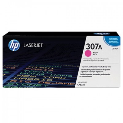 Картридж лазерный HP (CE743A) LaserJet CP5225/5225N, пурпурный, оригинальный, ресурс 7300 страниц