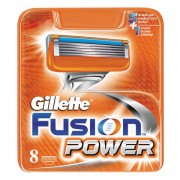 Сменные кассеты для бритья 8 шт., GILLETTE (Жиллет) 'Fusion Power', для мужчин, GIL-81372247