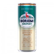 Напиток ГАЗИРОВАННЫЙ BORJOMI 'Flavored Water Цитрус-Имбирь' 0,33 л, Грузия, BR000228