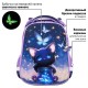 Ранец BRAUBERG PREMIUM, 2 отделения, с брелоком, 'Night catcher', СВЕТЯЩИЙСЯ, 38х29х16 см, 273099