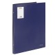 Папка на 4 кольцах БОЛЬШОГО ФОРМАТА А3, ВЕРТИКАЛЬНАЯ, 30 мм, до 250 листов, синяя, 0,8 мм, STAFF, 273999