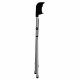 Стул складной BRABIX 'Golf Lite CF-017', серебристый каркас, пластик чёрный, 532895