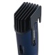 Машинка для стрижки волос POLARIS PHC 0502RC, 10 установок длины, 2 насадки, аккумулятор+сеть, синий