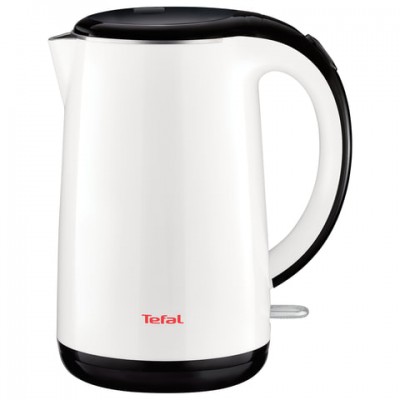 Чайник TEFAL KO260130, 1,7 л, 2150 Вт, закрытый нагревательный элемент, пластик, металл, белый