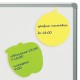 Блок самоклеящийся (стикеры), фигурный BRAUBERG, НЕОНОВЫЙ 'Ассорти', 3 цвета х 50 листов, европодвес, 122711