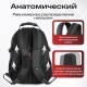 Рюкзак GERMANIUM 'S-01' универсальный, с отделением для ноутбука, влагостойкий, черный, 47х32х20 см, 226947