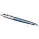 Ручка гелевая PARKER 'Jotter Waterloo Blue CT', корпус голубой, детали из нержавеющей стали, черная, 2020650