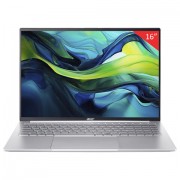 Ноутбук ACER Swift Lite 16 SFL16-51M-54BL 16', Intel Core Ultra 5 115U, 16 Гб, SSD 512 Гб, noOS, серый, NX.D3UCD.002