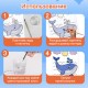 Раскраски водные 'ПЕРВАЯ ВОДНАЯ РАСКРАСКА', КОМПЛЕКТ 4 шт., 198х260 мм, 16 стр., ПП, 33684